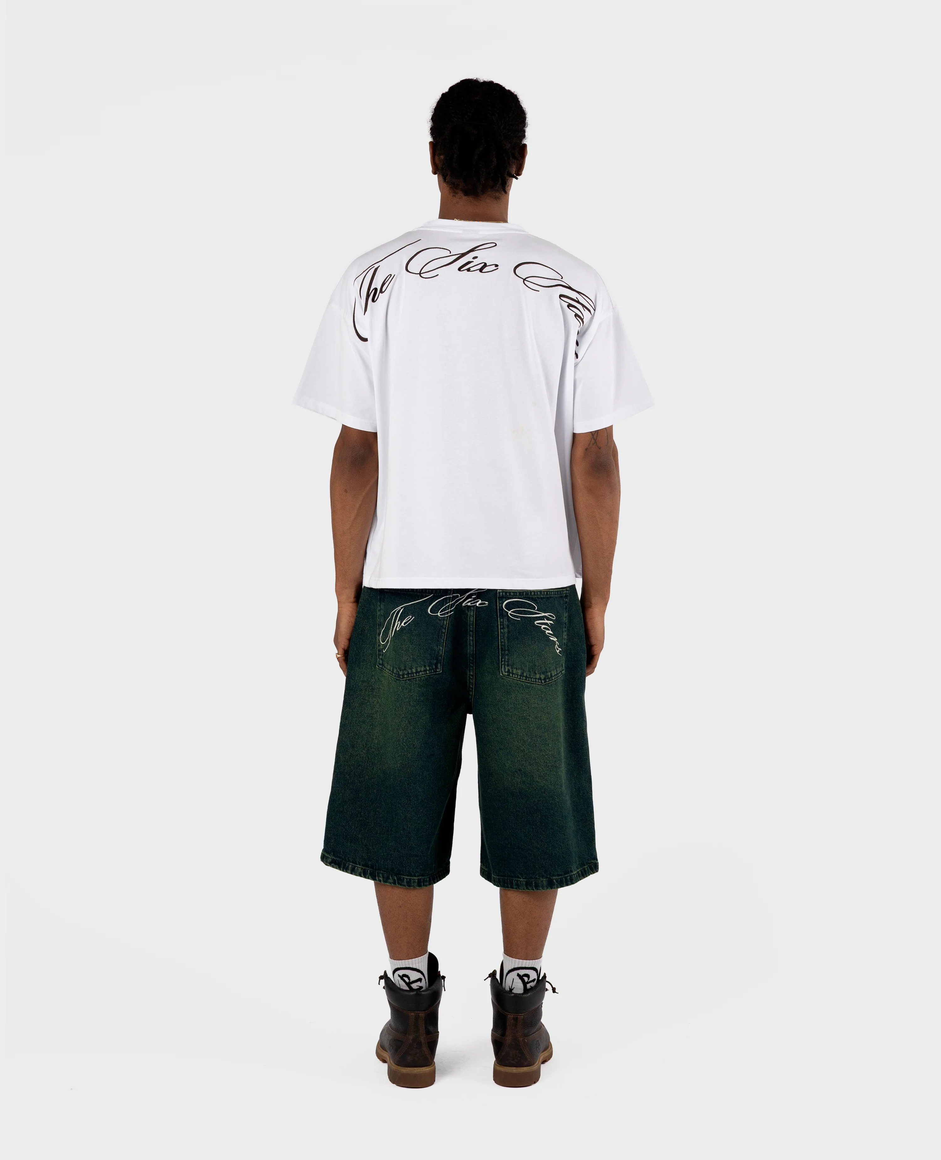 THE SIX STARS T-SHIRT - WHITE - Image 7