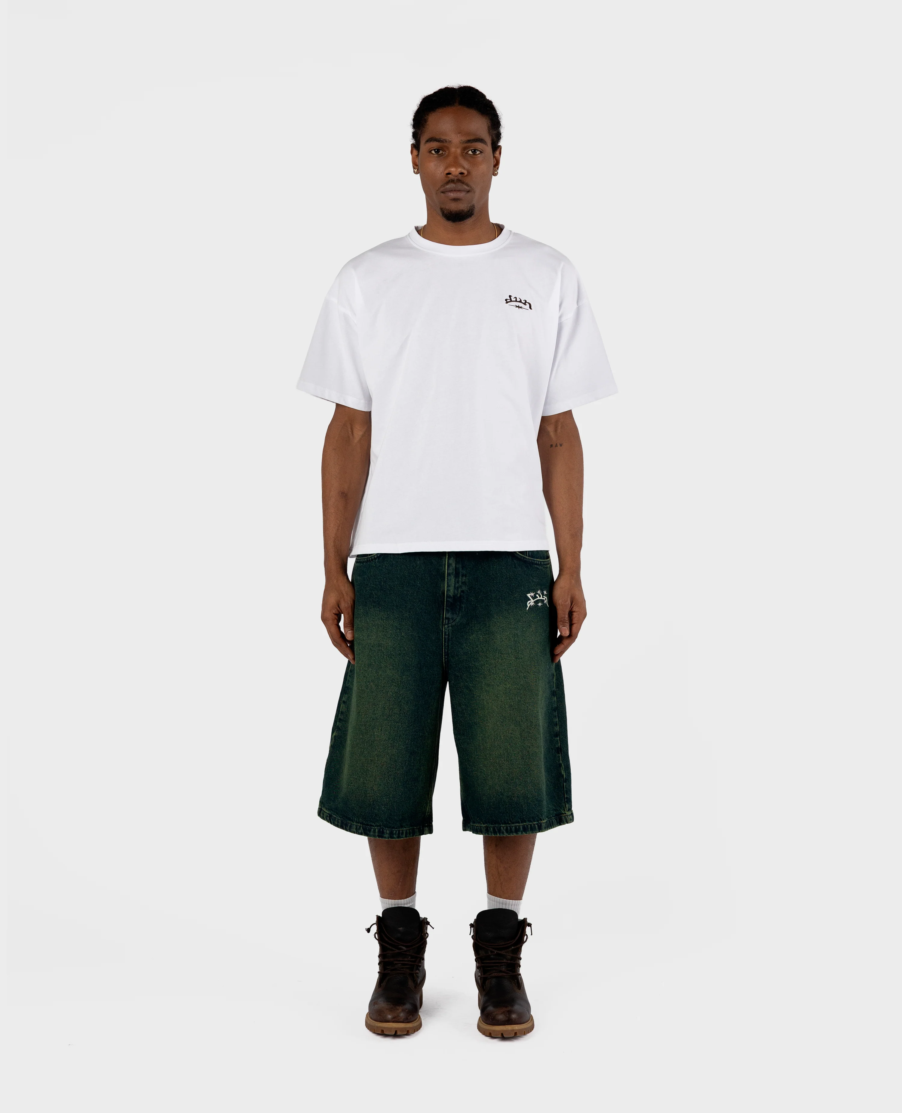 THE SIX STARS T-SHIRT - WHITE - Image 9