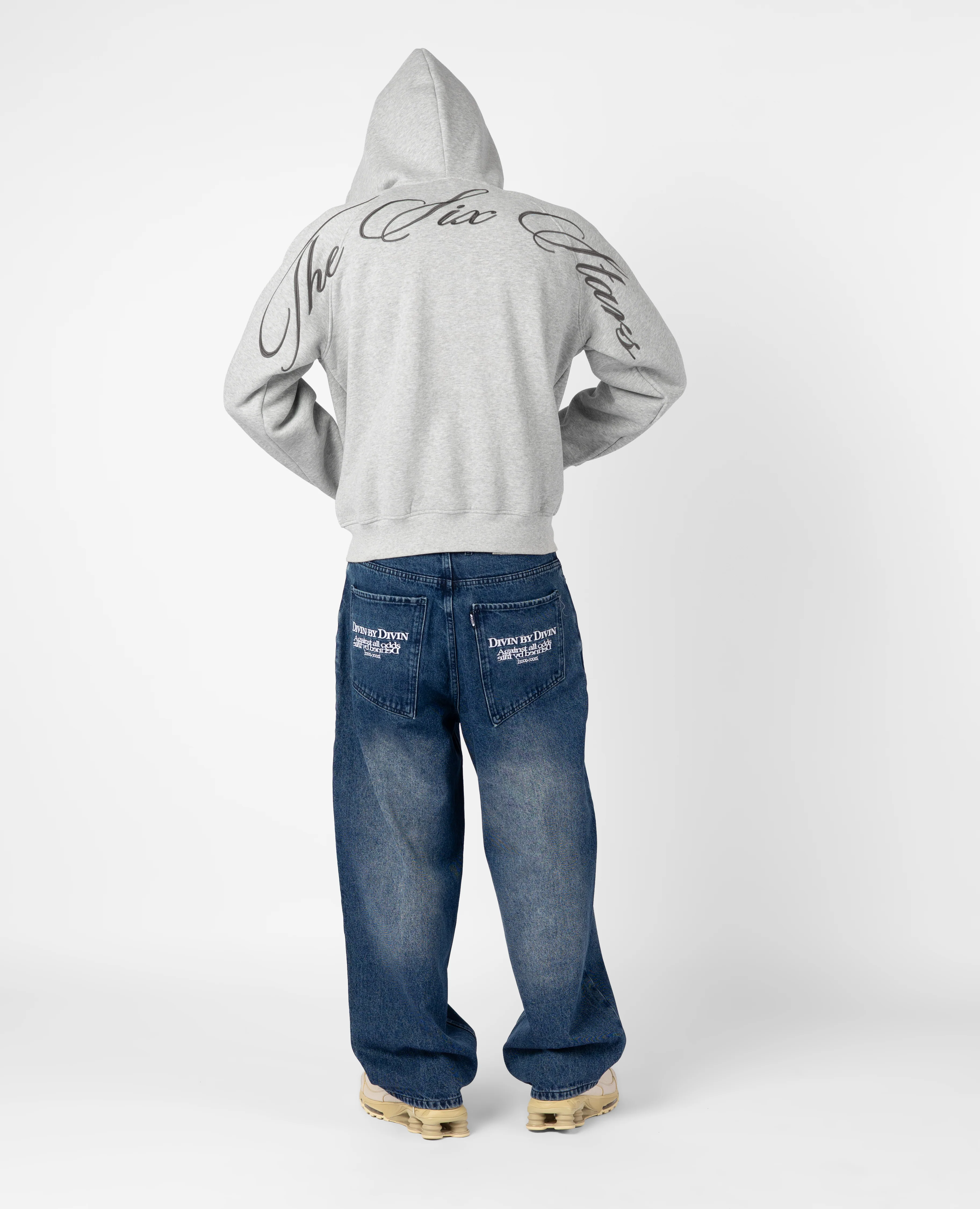 THE SIX STARS ZIP - GREY - Image 3