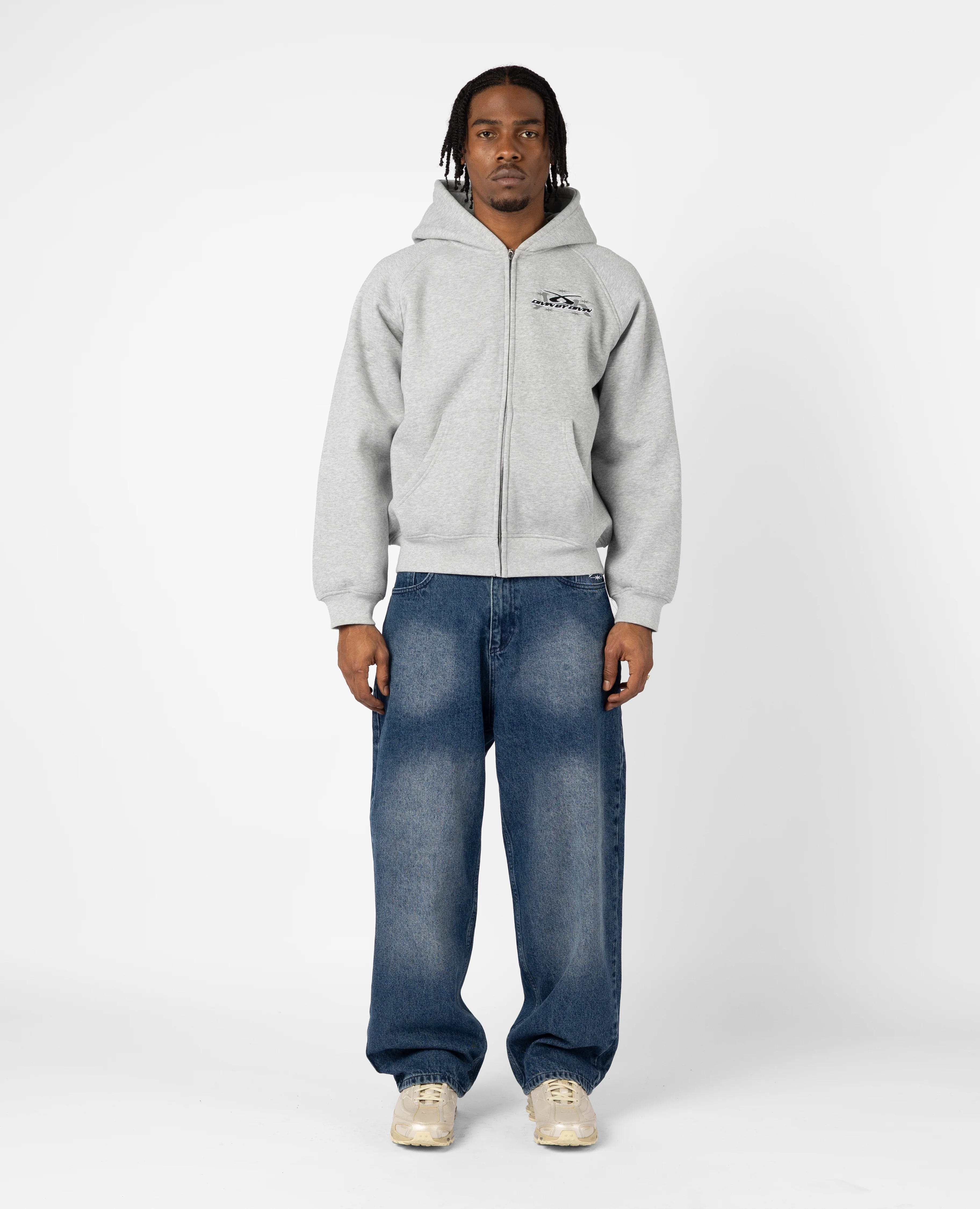 THE SIX STARS ZIP - GREY - Image 5