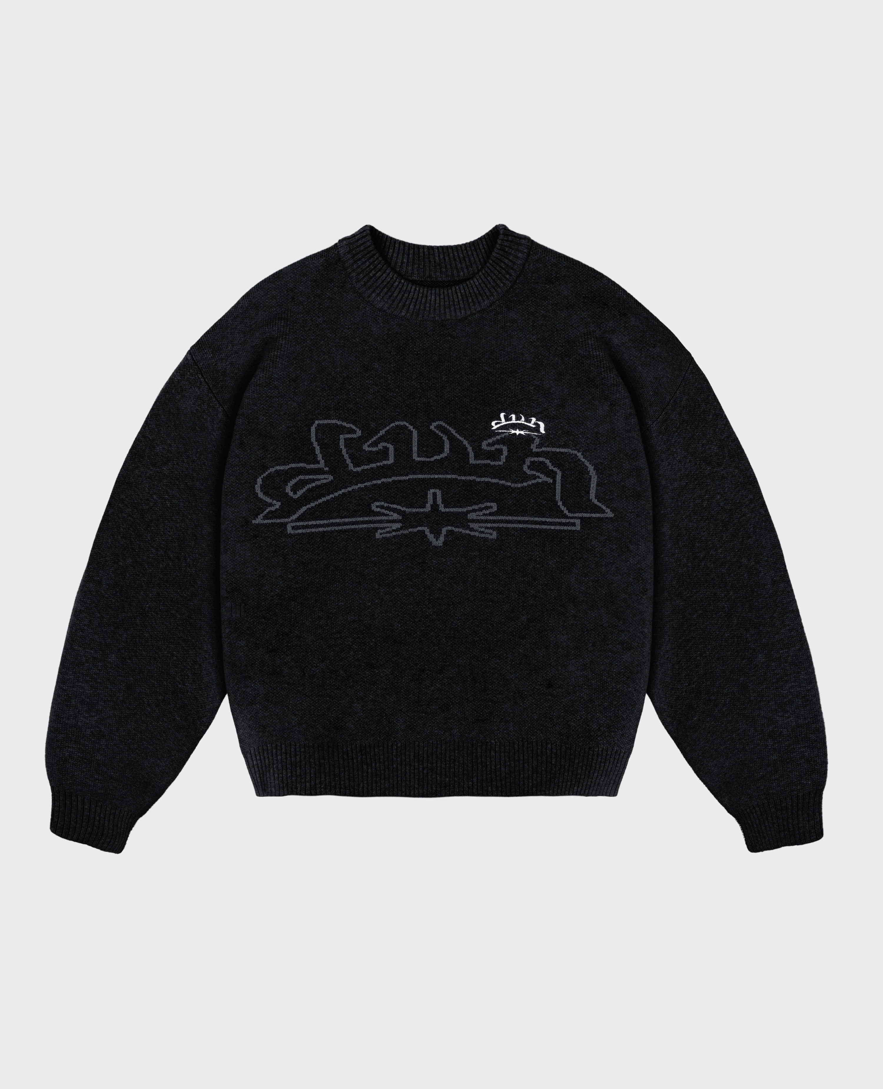 BLACK KNITWEAR