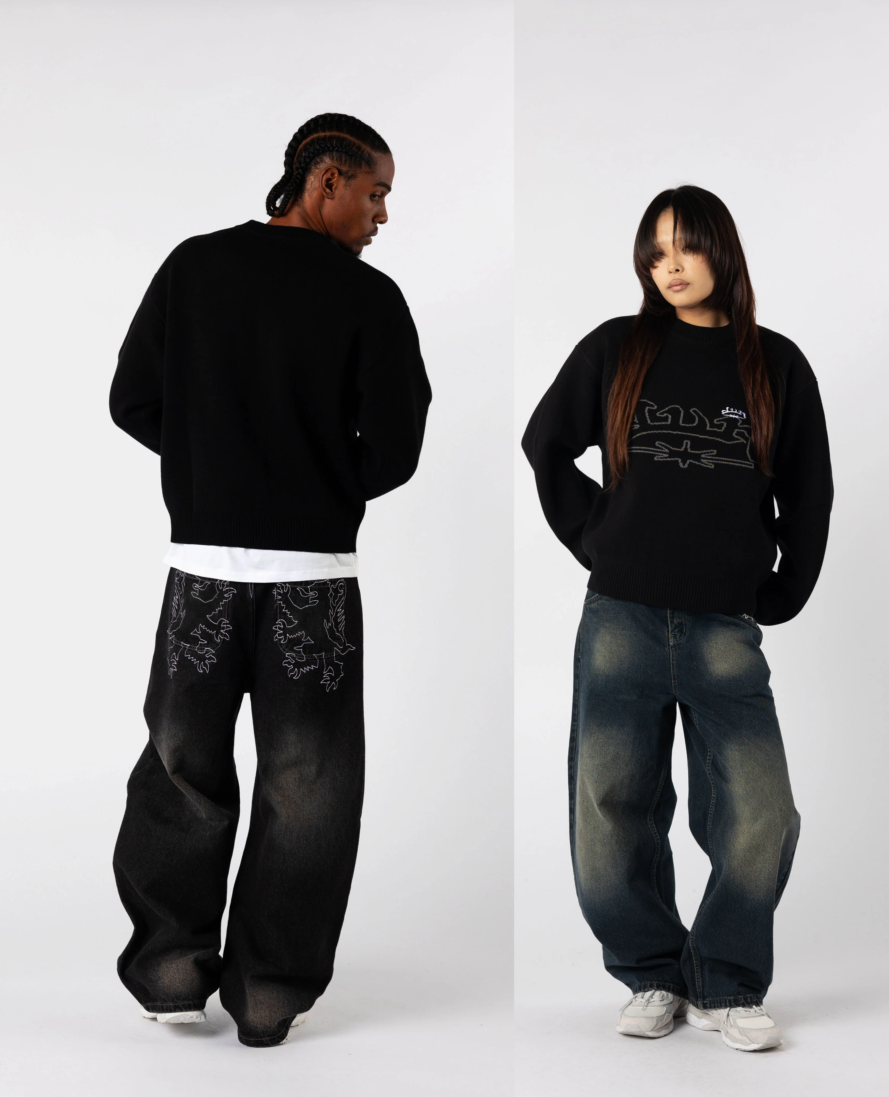 BLACK KNITWEAR - Image 2