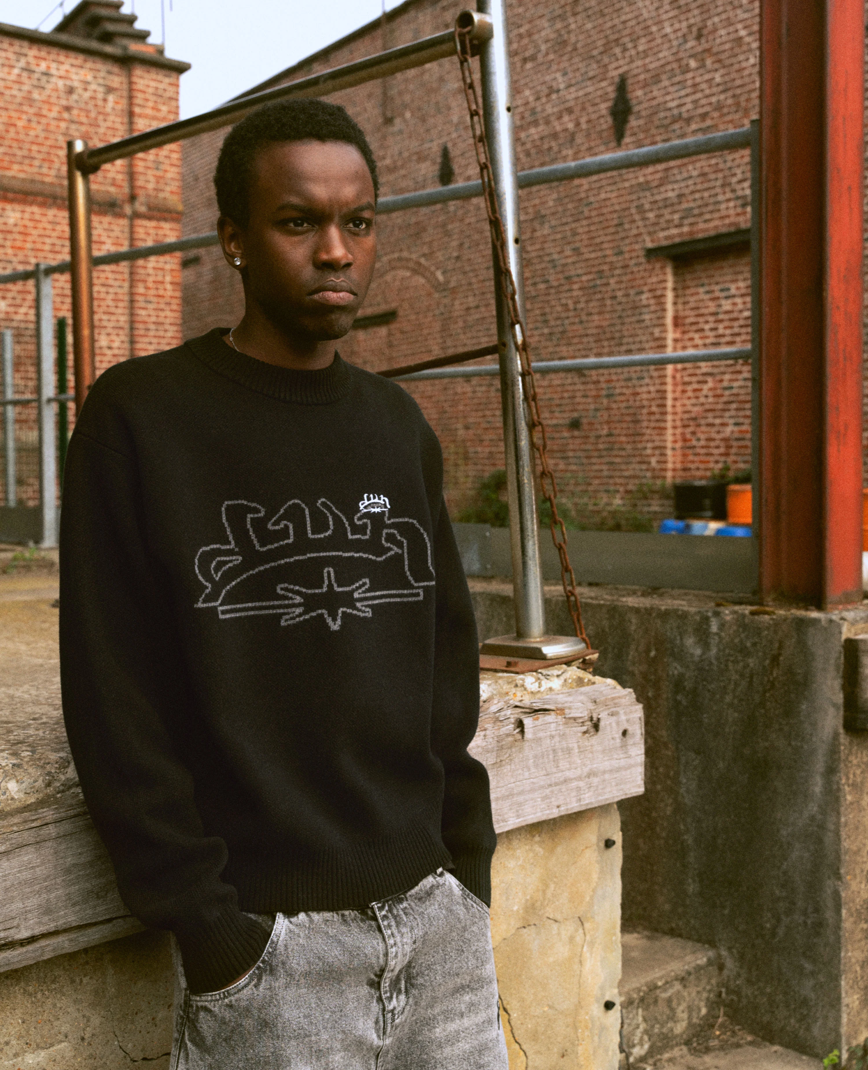 BLACK KNITWEAR - Image 3