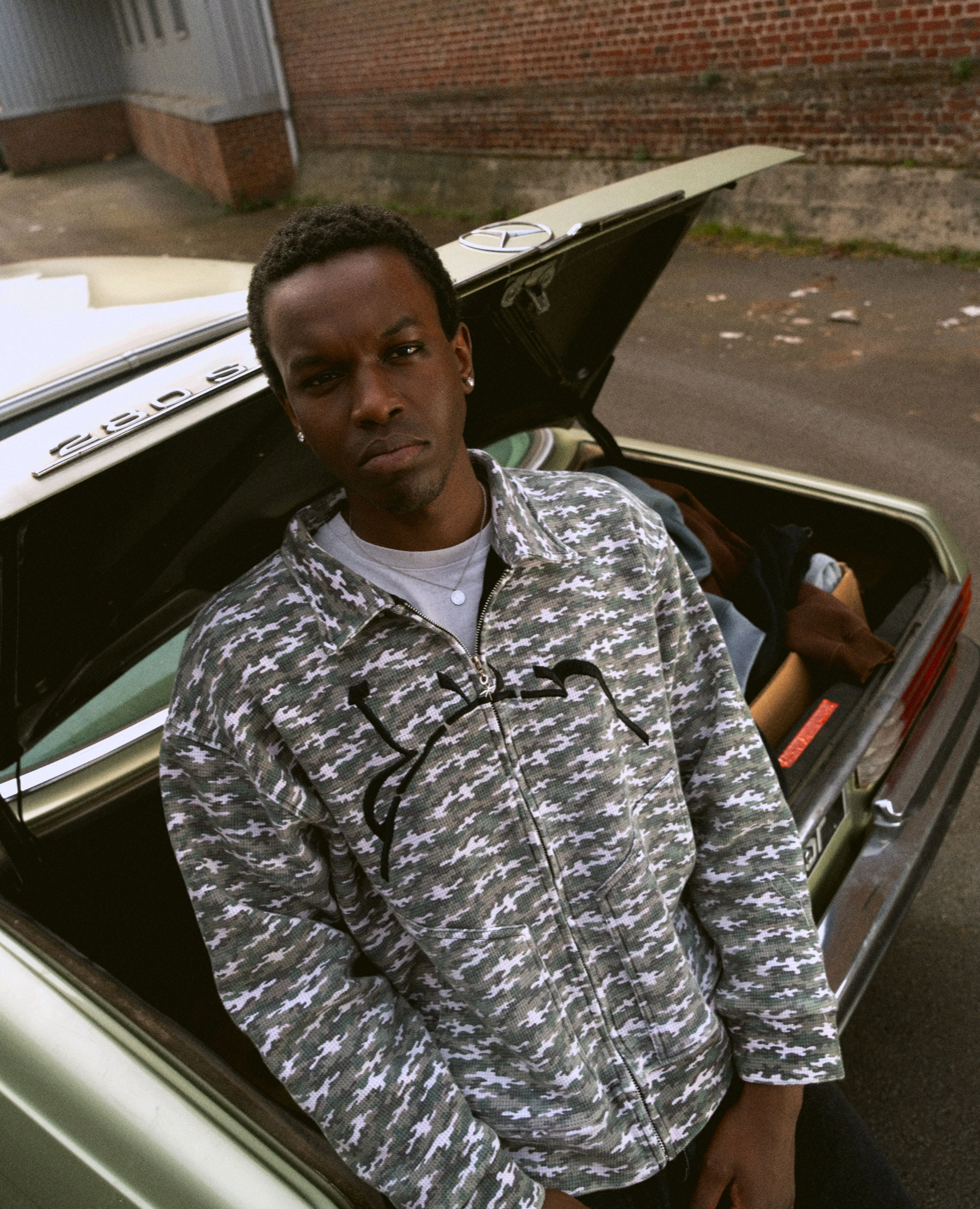 WAFFLE CAMO JACKET - Image 3