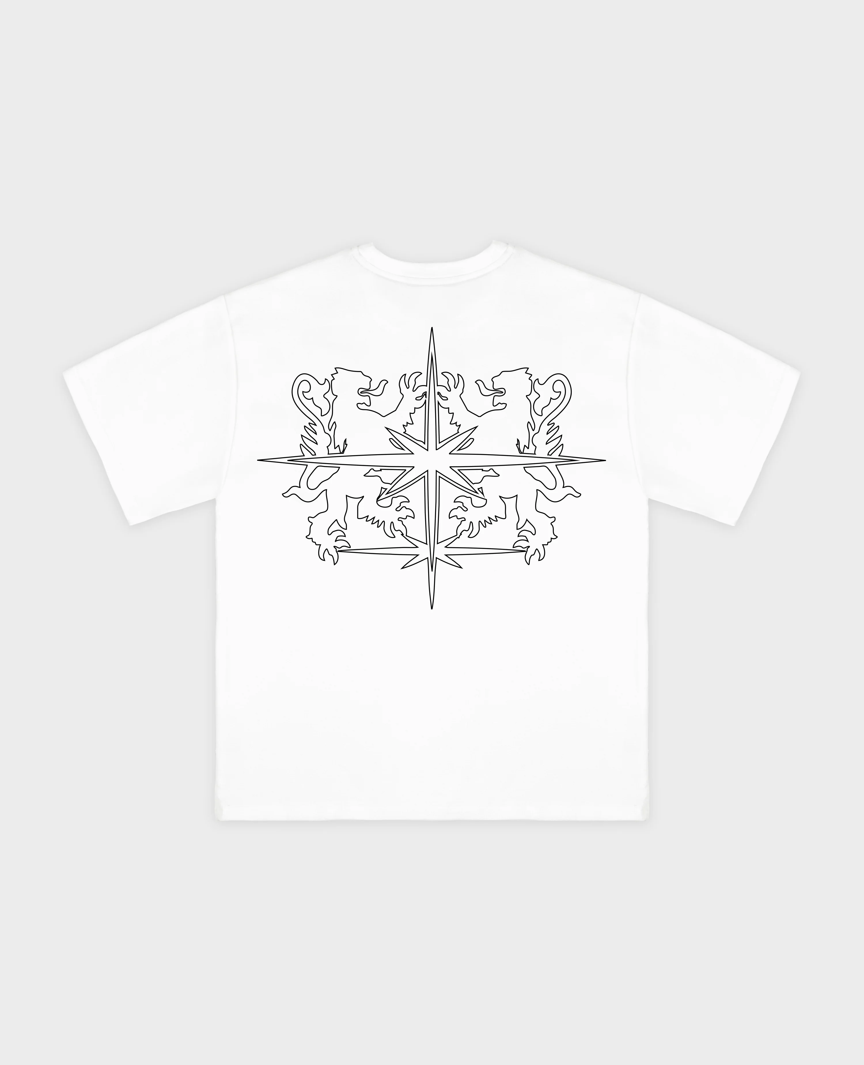 WHITE BLASON T-SHIRT