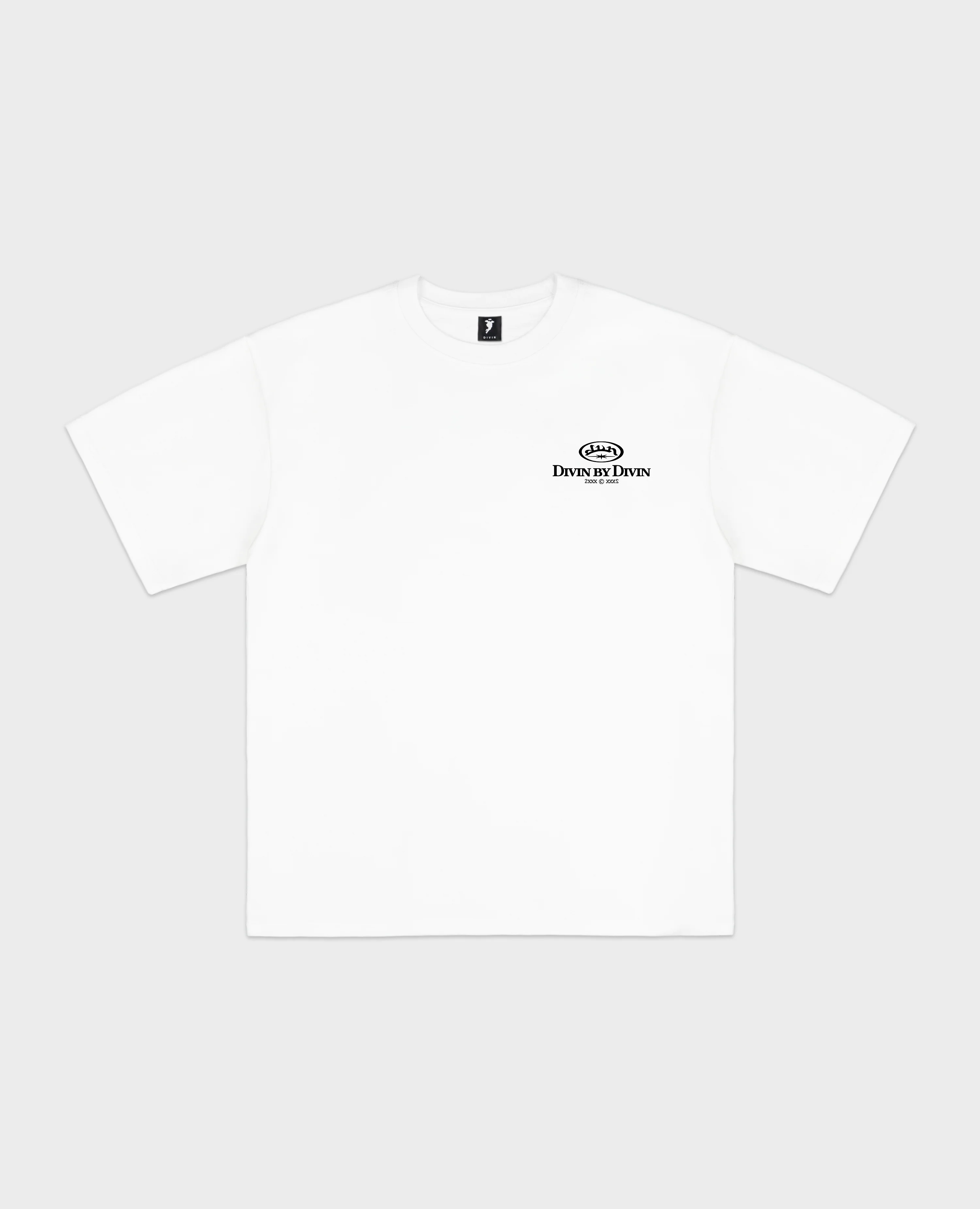 WHITE COMPASS T-SHIRT - Image 2