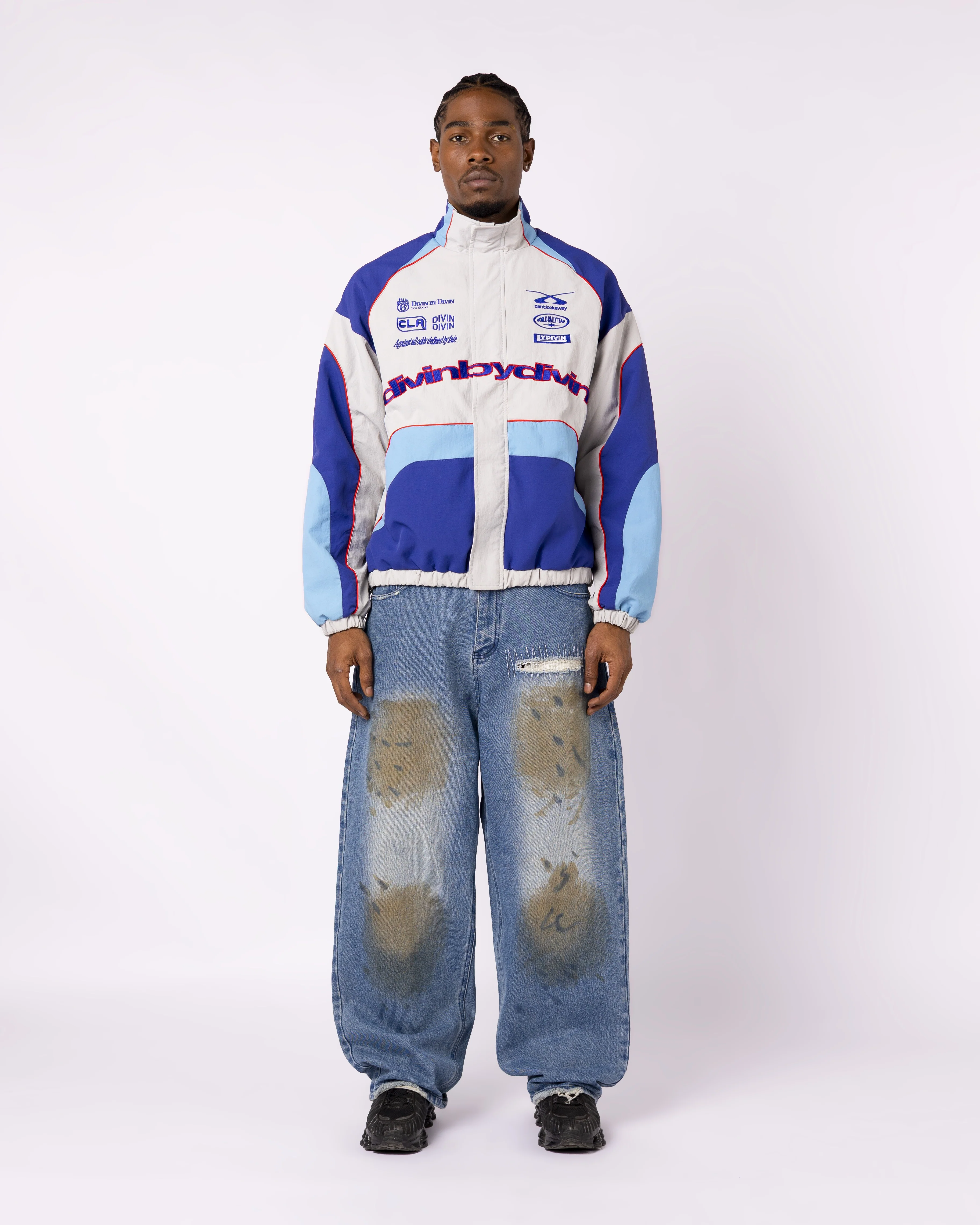 WHITE RALLY TRACKSUIT JACKET - Image 4