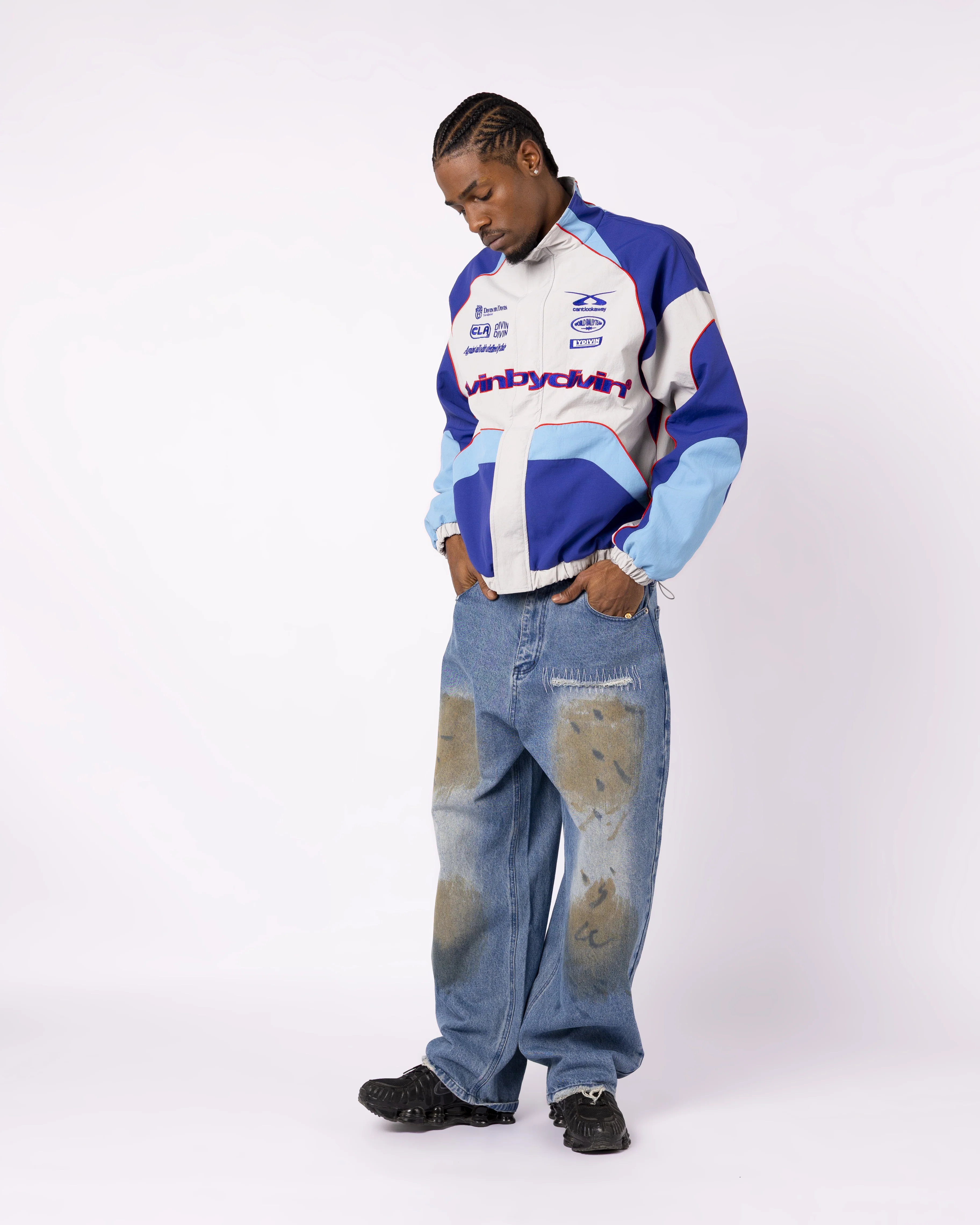 WHITE RALLY TRACKSUIT JACKET - Image 7