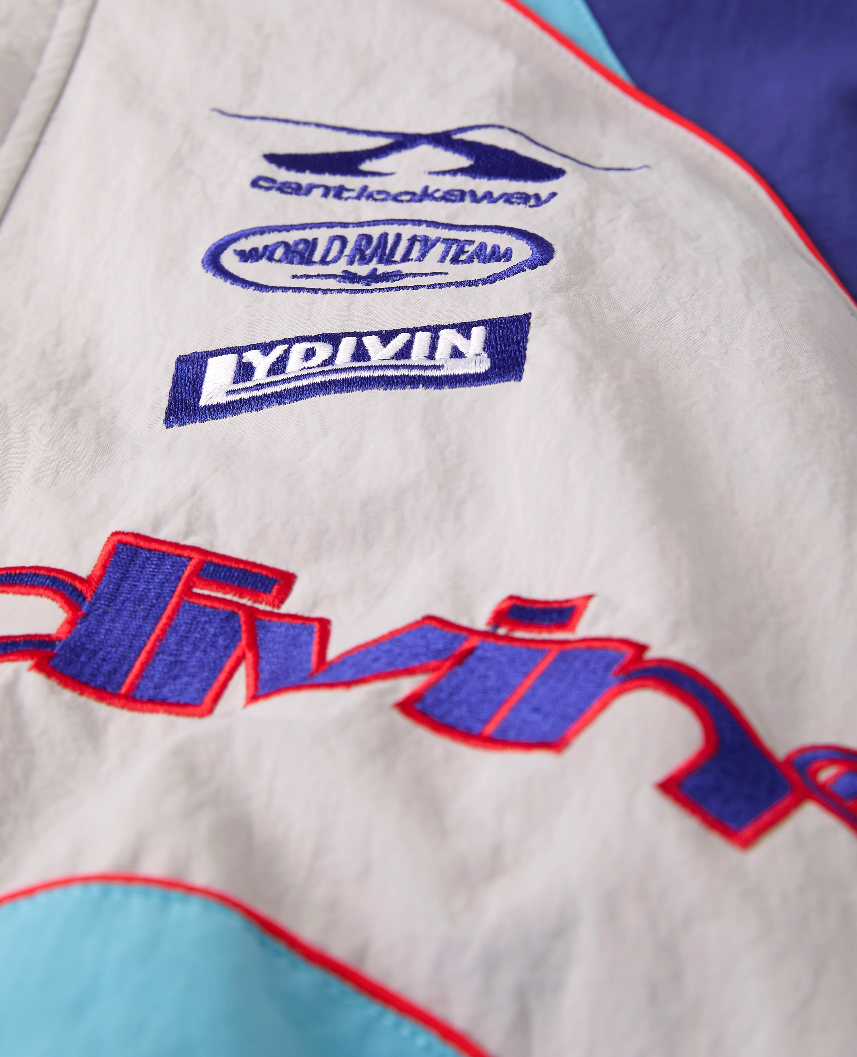 WHITE RALLY TRACKSUIT JACKET - Image 8