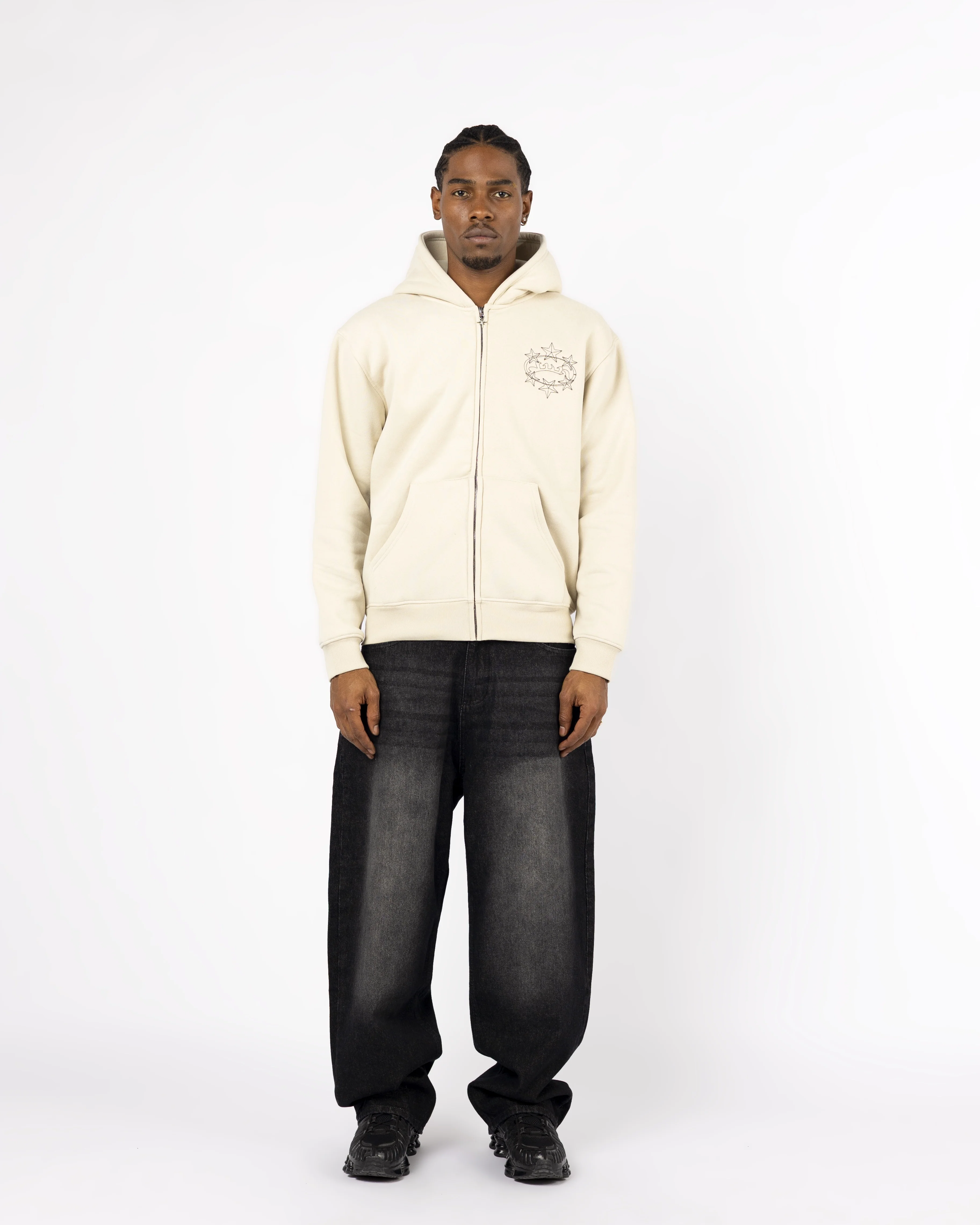 WHITE STARRY ZIP - Image 5